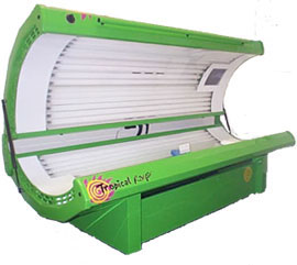 the f59 length tanning bed bulb is for beds with facials like the one pictured here